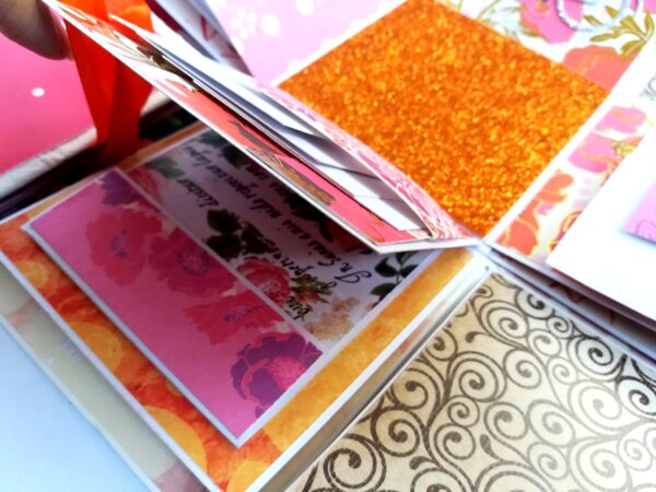 Love and Birthday Explosion Box with box and a mini booklet GIFT image