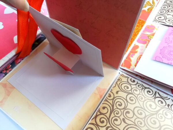 Love and Birthday Explosion Box with box and a mini booklet GIFT image