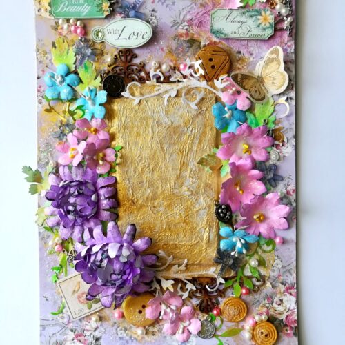 Sparkling Mixed media canvas sparkling Gift Desk Topper image