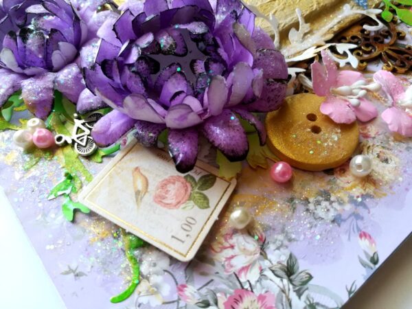 Sparkling Mixed media canvas sparkling Gift Desk Topper image