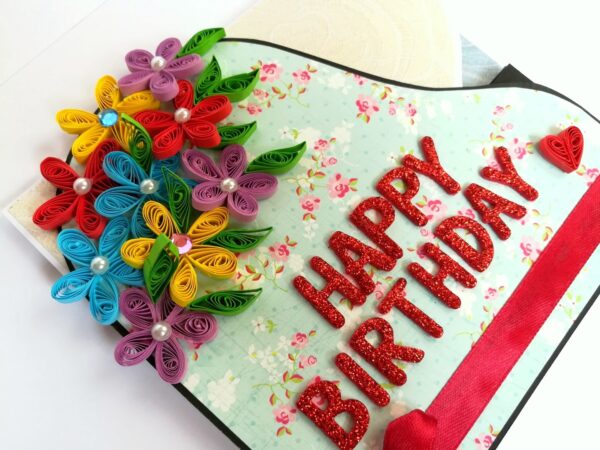 Piano Style Birthday Greeting Card image