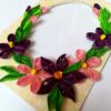 Purple Themed Quilled Photo Frame Card image