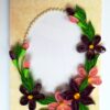 Purple Themed Quilled Photo Frame Card image