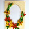 Yellow Themed Photo Frame Greeting Card image