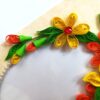 Yellow Themed Photo Frame Greeting Card image