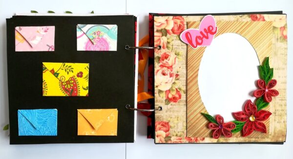 100 Reasons Why I Love You Handmade Scrapbook image