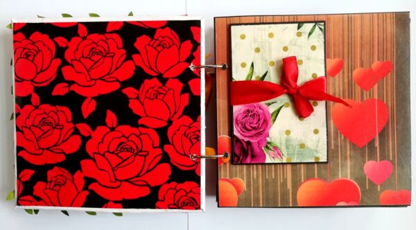 100 Reasons Why I Love You Handmade Scrapbook image