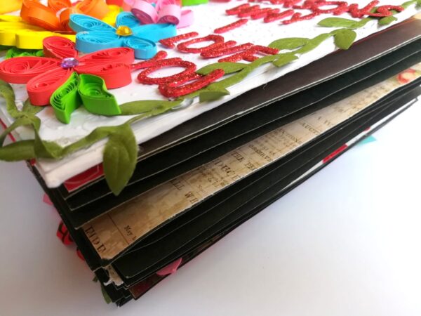 100 Reasons Why I Love You Handmade Scrapbook image