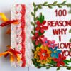 100 Reasons Why I Love You Handmade Scrapbook image