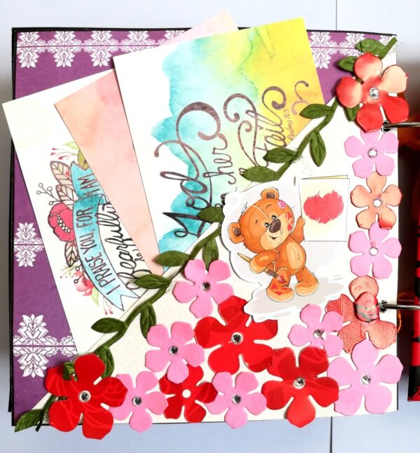 100 Reasons Why I Love You Handmade Scrapbook image
