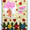 Love Balloons and Quilled Flower Fence Greeting Card image