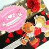 Love Slider Handmade Greeting Card image Love Slider Handmade Greeting Card image