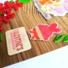 Quilled Corner Valentine Greeting Card image Quilled Corner Valentine Greeting Card image