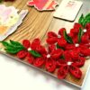 Quilled Corner Valentine Greeting Card image Quilled Corner Valentine Greeting Card image