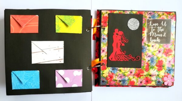 100 Reasons Why I Love You Handmade Scrapbook image
