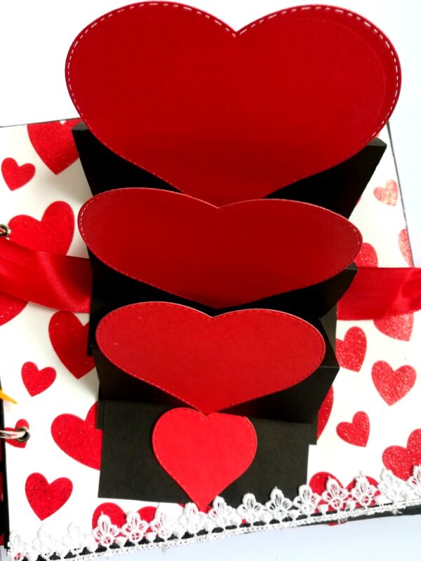 100 Reasons Why I Love You Handmade Scrapbook image