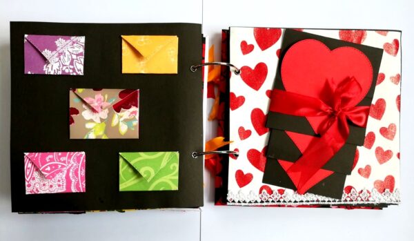 100 Reasons Why I Love You Handmade Scrapbook image