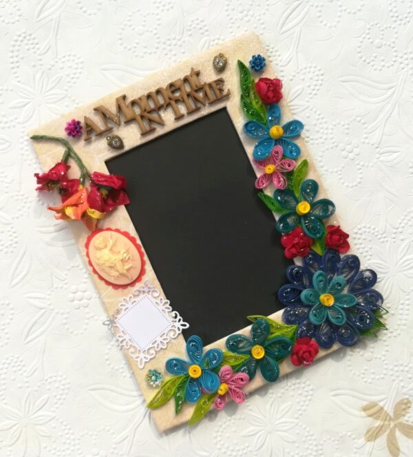 Quilled Moment in Time Handmade Photo Frame image Quilled Moment in Time Handmade Photo Frame image