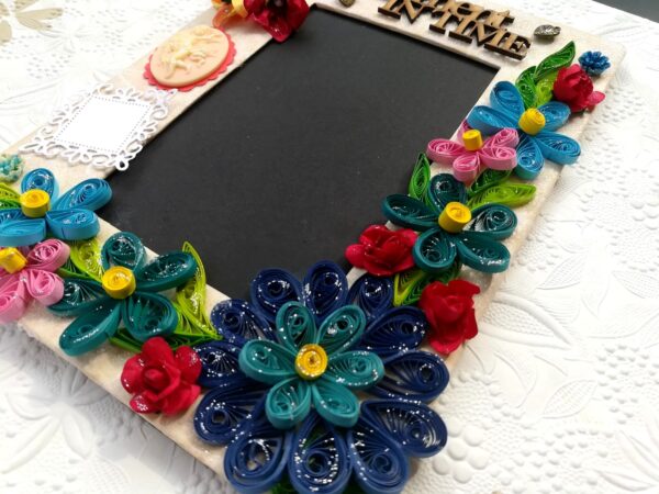 Quilled Moment in Time Handmade Photo Frame image Quilled Moment in Time Handmade Photo Frame image