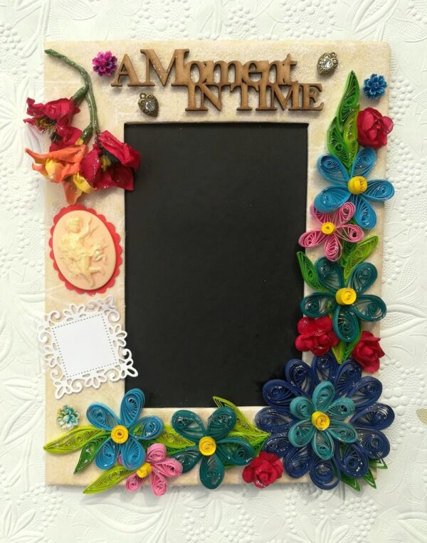 Quilled Moment in Time Handmade Photo Frame image Quilled Moment in Time Handmade Photo Frame image