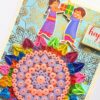 Handmade Quilled Rangoli Diwali Greeting Card