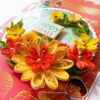 1000025127 Handmade Happy Diwali Floral card