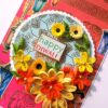 1000025128 Handmade Happy Diwali Floral card
