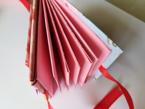 Pocket Mini Handmade Paper Book image Pocket Mini Handmade Paper Book image