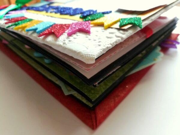 Happy Birthday Scrapbook Album Handmade image