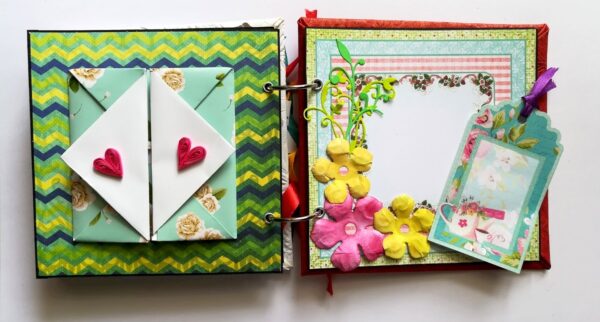 Happy Birthday Scrapbook Album Handmade image