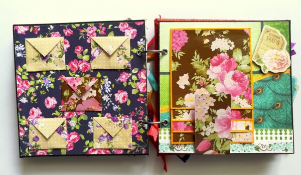 Happy Birthday Scrapbook Album Handmade image