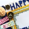 Happy Birthday Scrapbook Album Handmade image