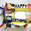 Happy Birthday Scrapbook Album Handmade image