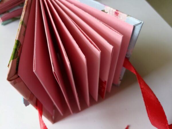 Pocket Mini Handmade Paper Book image Pocket Mini Handmade Paper Book image
