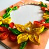 Yellow Themed Photo Frame Greeting Card image