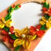 Yellow Themed Photo Frame Greeting Card image