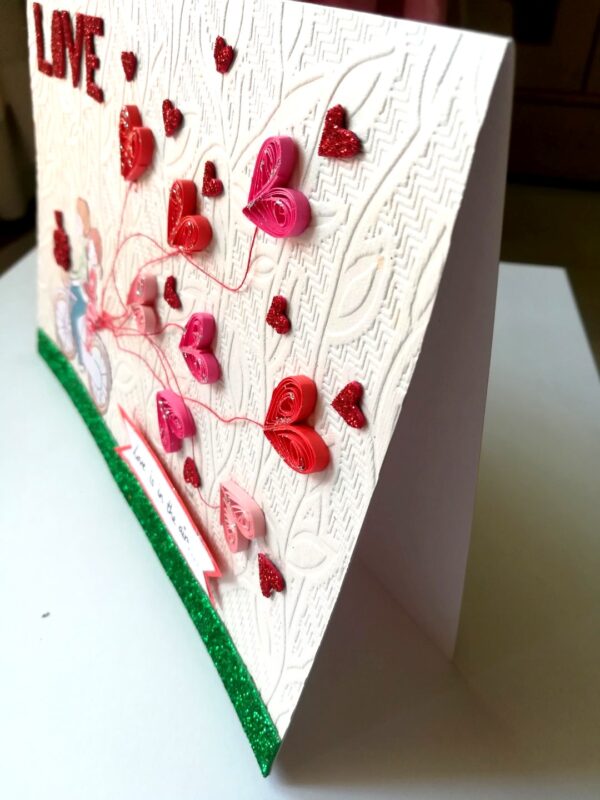 Love is in the air Greeting Card image Love is in the air Greeting Card image