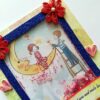 Love you to the Moon Shaker Greeting Card image Love you to the Moon Shaker Greeting Card image