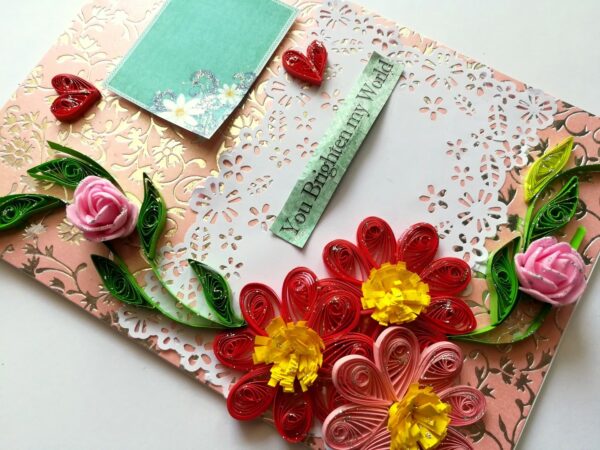 You are my World Handmade Greeting Card image