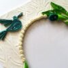 Blue Themed Photo Frame Greeting Card image