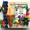 Happy Birthday Celebrate Handmade Scrapbook Album image