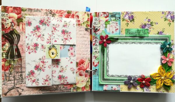 Happy Birthday Celebrate Handmade Scrapbook Album image