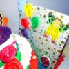 Happy Birthday Explosion Box With Battery Light Cake image Happy Birthday Explosion Box With Battery Light Cake image