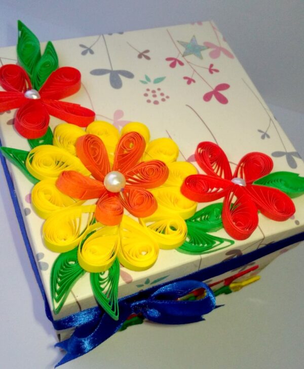 Happy Birthday Explosion Box With Battery Light Cake image Happy Birthday Explosion Box With Battery Light Cake image