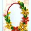 Yellow Themed Photo Frame Greeting Card image