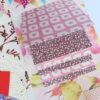 Multicolor Flowers Mini Scrapbook Greeting Card image Multicolor Flowers Mini Scrapbook Greeting Card image