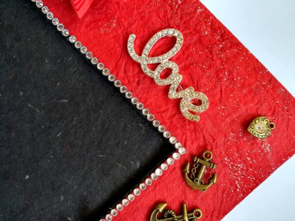 Love theme Quilled Photo Frame image Love theme Quilled Photo Frame image
