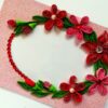 Red Themed Photo Frame Greeting Card image Red Themed Photo Frame Greeting Card image