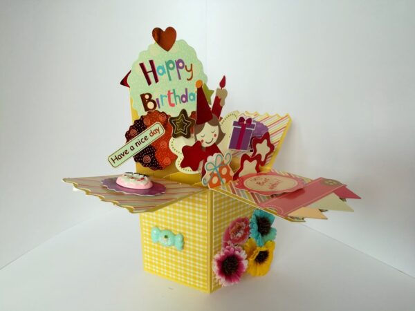 Happy Birthday Greeting Card In Box image