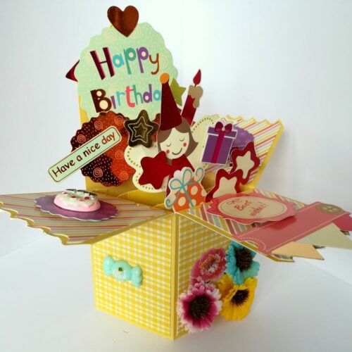 Happy Birthday Greeting Card In Box image